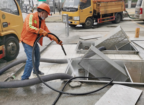 光村镇隔油池清理